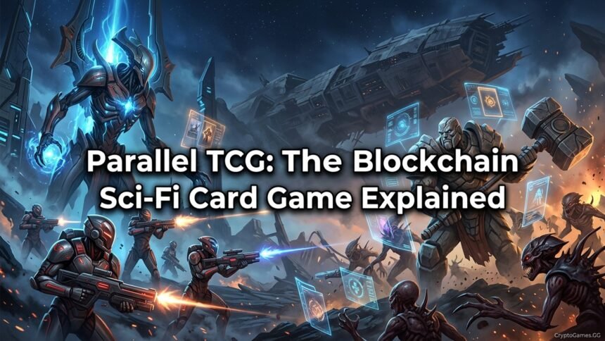 Featured image for Parallel TCG: The Blockchain Sci-Fi Card Game Explained