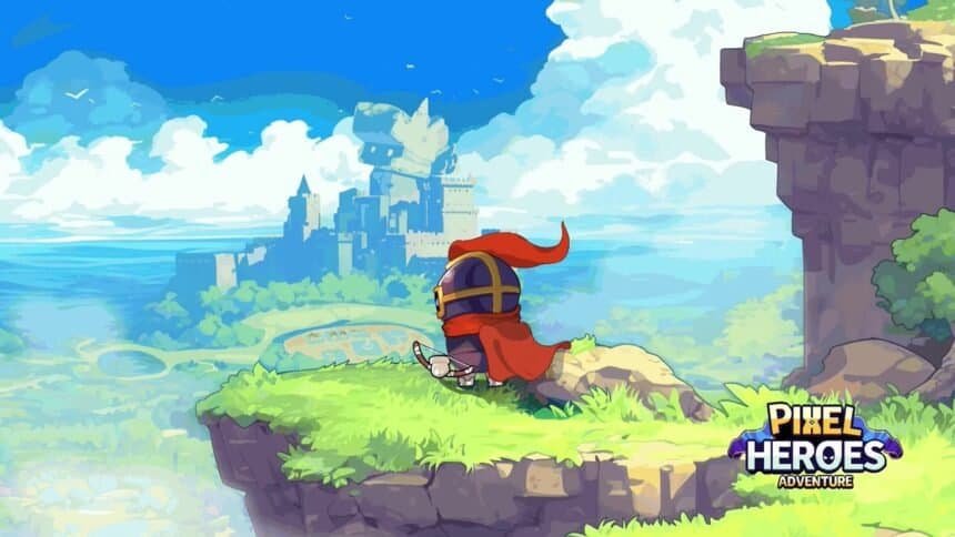 Pixel Heroes Adventure Hosts April Fools' Paint Snap Event