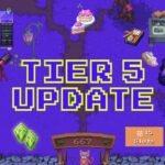 Pixels Release Tier 5 Update with NFT land Slot Deeds, Deconstructor overhaul