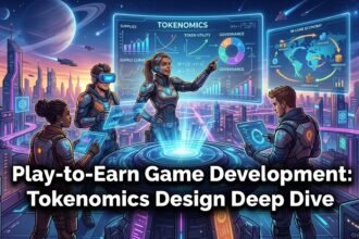 Featured image for Play-to-Earn Game Development: Tokenomics Design Deep Dive