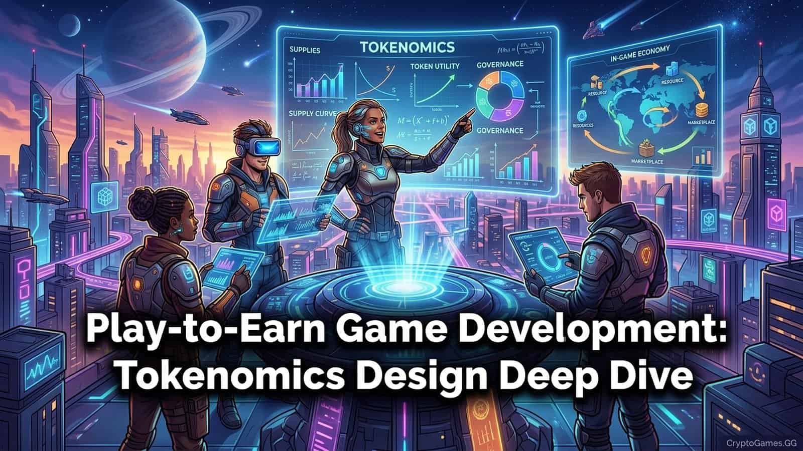 Play-to-Earn Game Development: Tokenomics Design Deep Dive