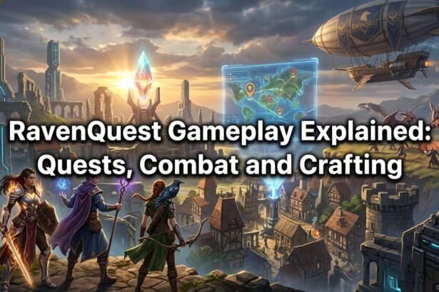 Featured image for RavenQuest Gameplay Explained: Quests, Combat and Crafting