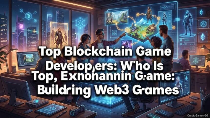 Featured image for Top Blockchain Game Developers: Who Is Building Web3 Games
