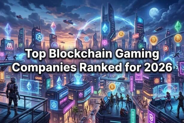 Featured image for Top Blockchain Gaming Companies Ranked for 2026
