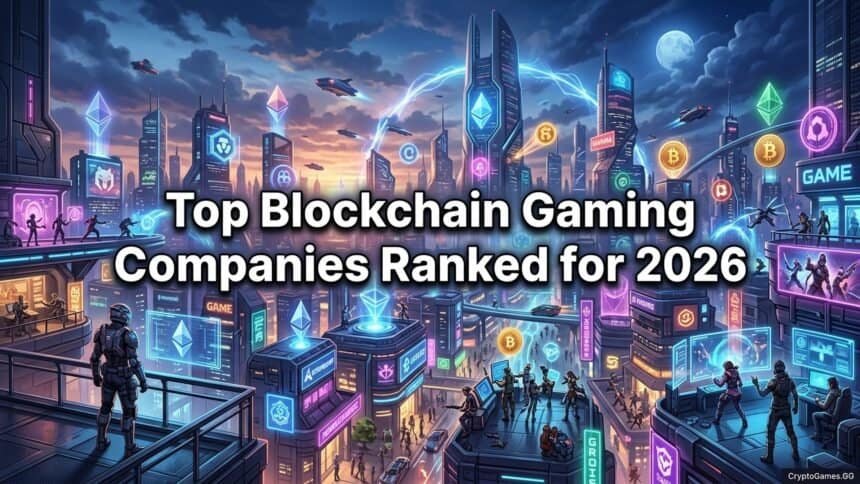 Featured image for Top Blockchain Gaming Companies Ranked for 2026