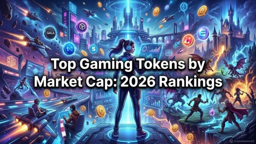 Featured image for Top Gaming Tokens by Market Cap: 2026 Rankings