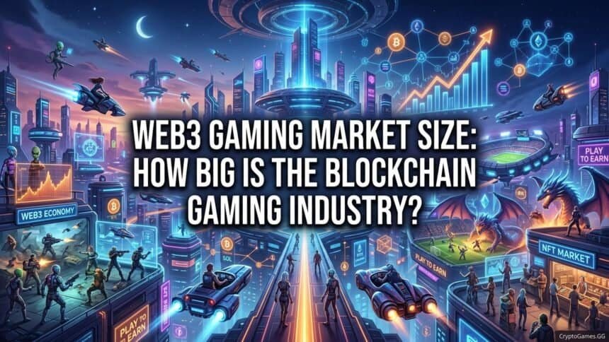 Featured image for Web3 Gaming Market Size: How Big Is the Blockchain Gaming Industry?