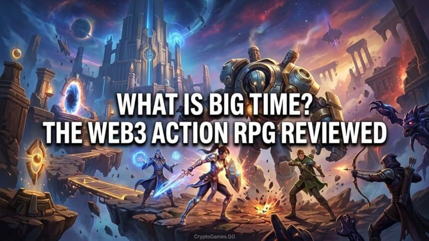 Featured image for What Is Big Time? The Web3 Action RPG Reviewed