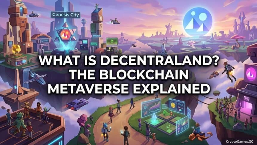 Featured image for What Is Decentraland? The Blockchain Metaverse Explained