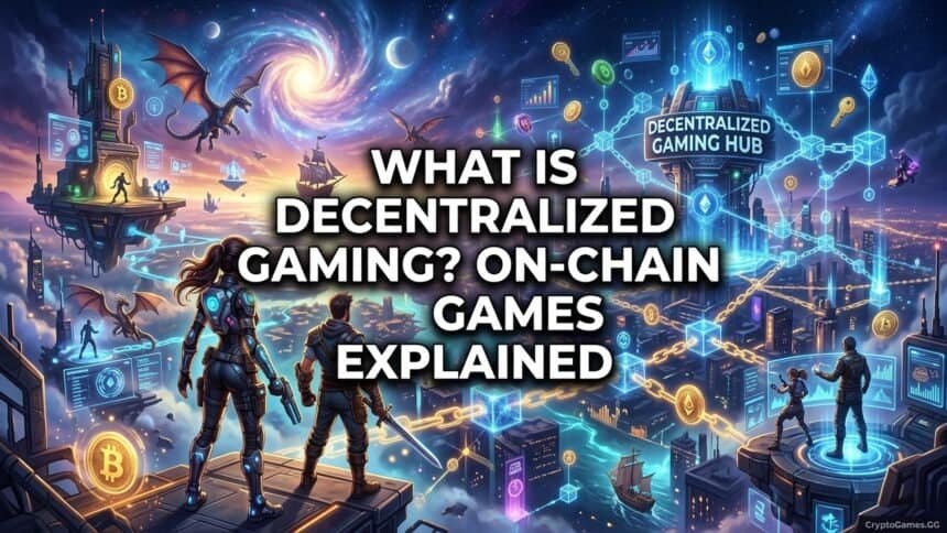 Featured image for What Is Decentralized Gaming? On-Chain Games Explained