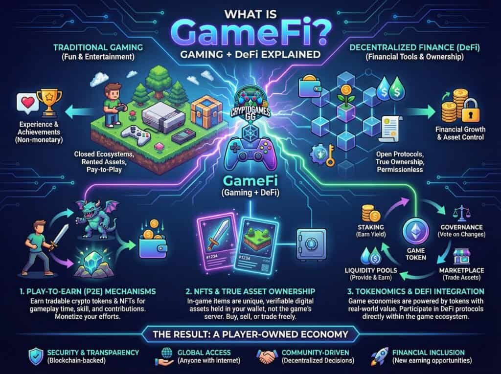 Infographic: What is Gamefi?