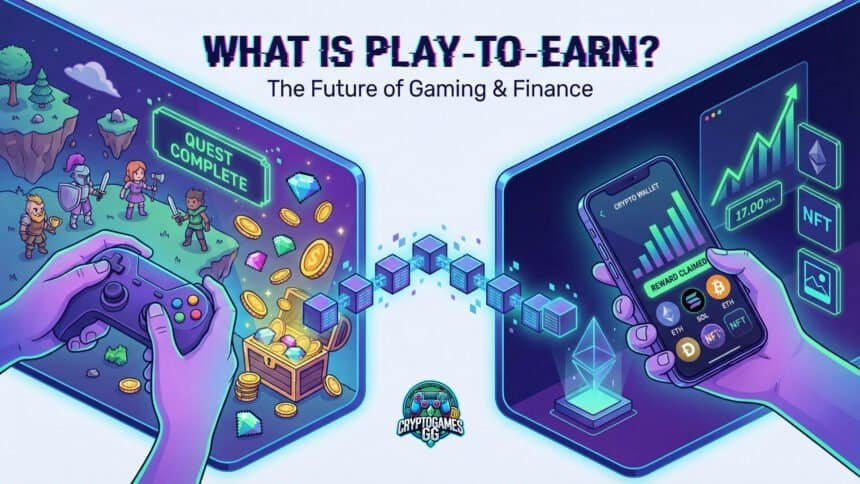 What is Play To Earn? How to make money playing games?