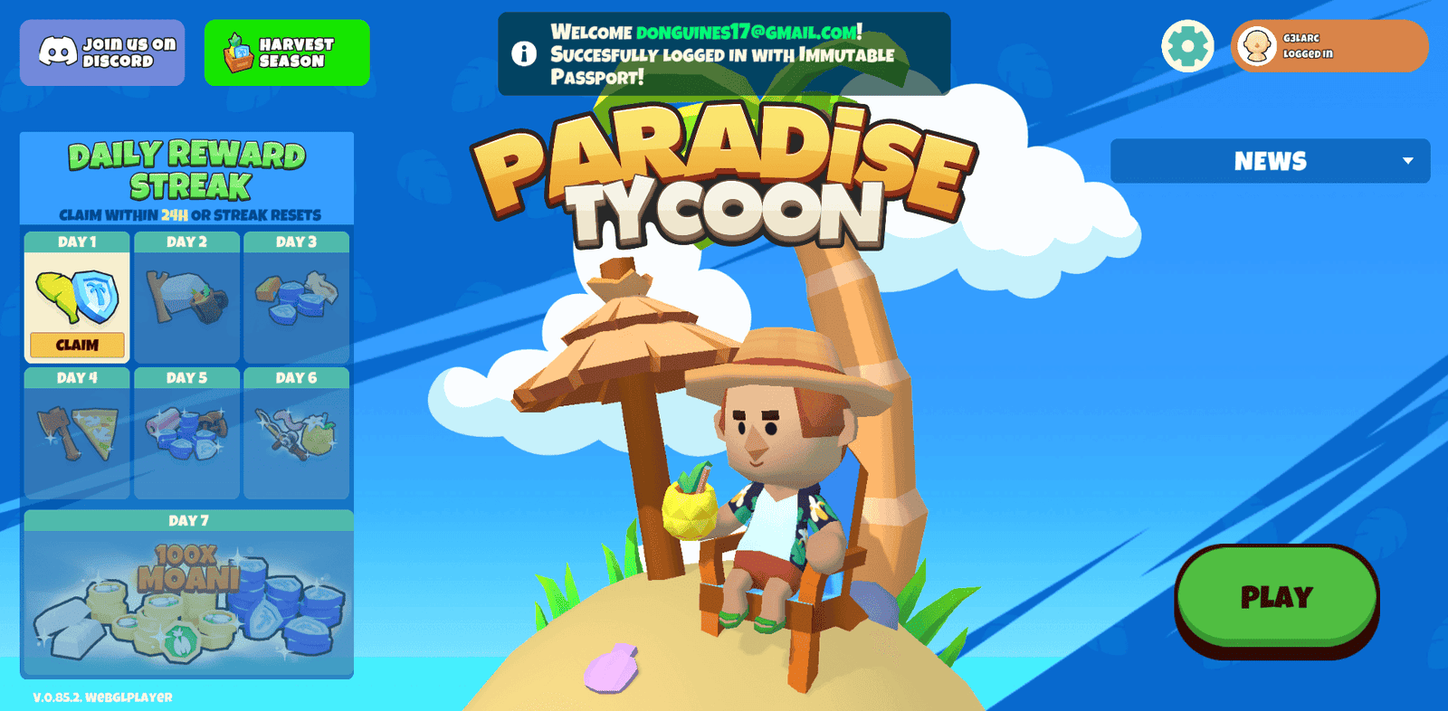 Paradise Tycoon completes NFT migration to Avalanche ahead of Evolution 2.0