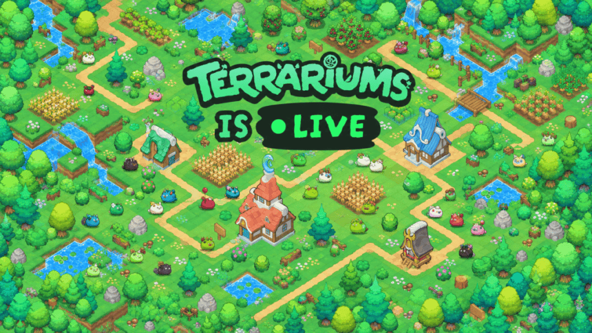 Sky Mavis launches Axie's land NFT game, Terrariums, today.