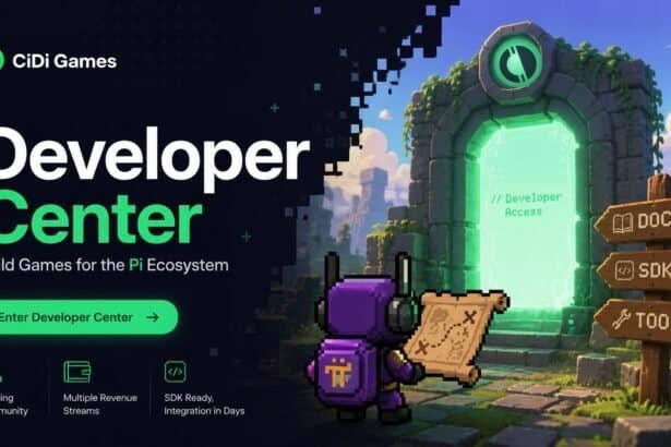 Pi Network Expands Gaming Ecosystem as CiDi Games Launches Developer Center