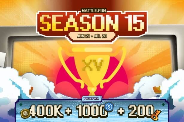 Mattle Run Season 15 opens With a 400,000 Tokens Prize Pool For 200 Players