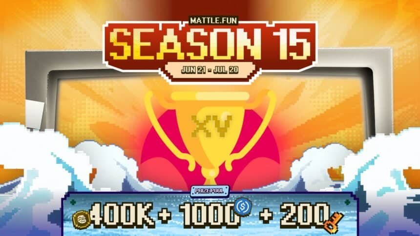 Mattle Run Season 15 opens With a 400,000 Tokens Prize Pool For 200 Players