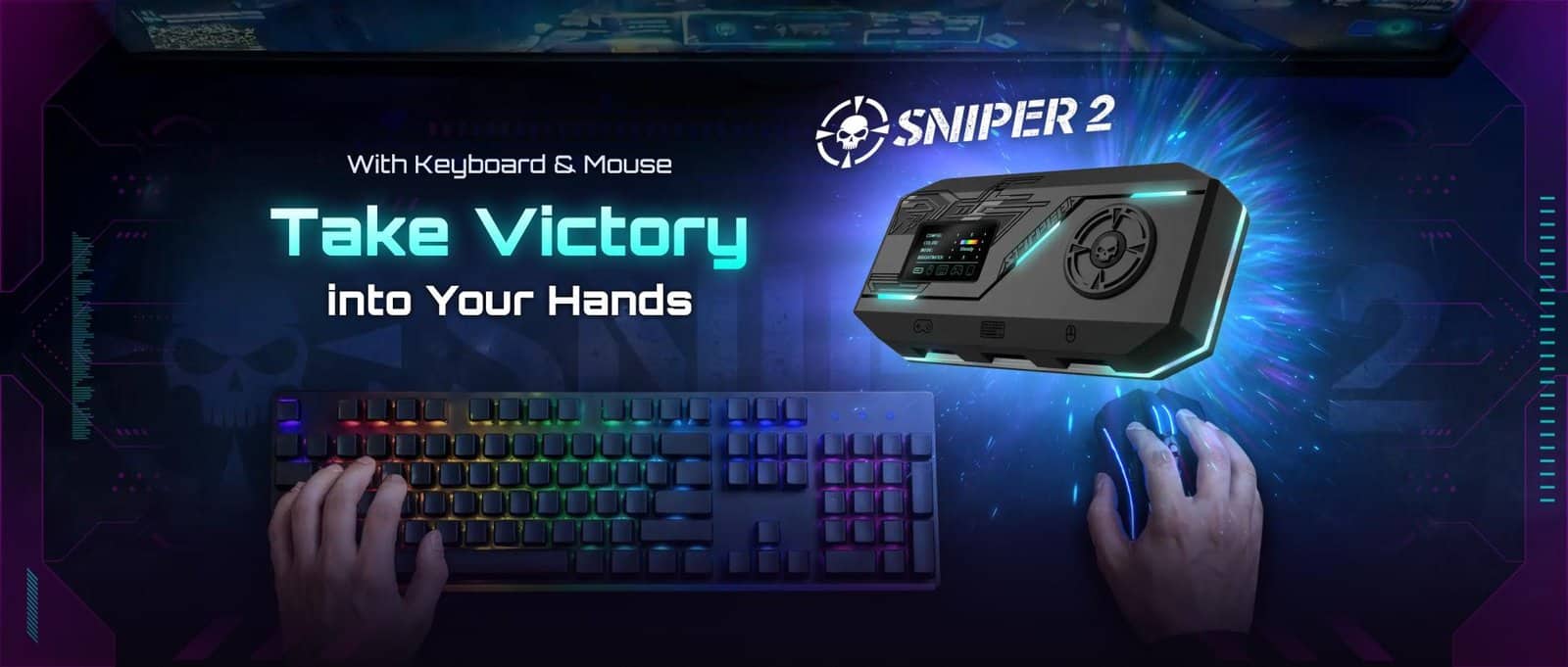 Brook Gaming Officially Launches Sniper 2 Flagship Keyboard & Mouse Converter for Cross-Platform Consoles