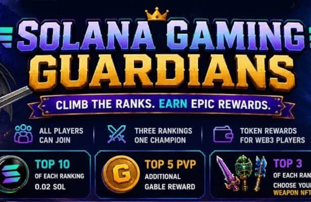 Gable Guardians Teams With Solana Gaming for Week-Long Competitive Event With $SOL, $GABLE, and NFT Prizes