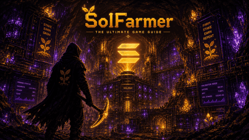 SolFarmer launches real SOL play-to-earn in cozy Solana mining game