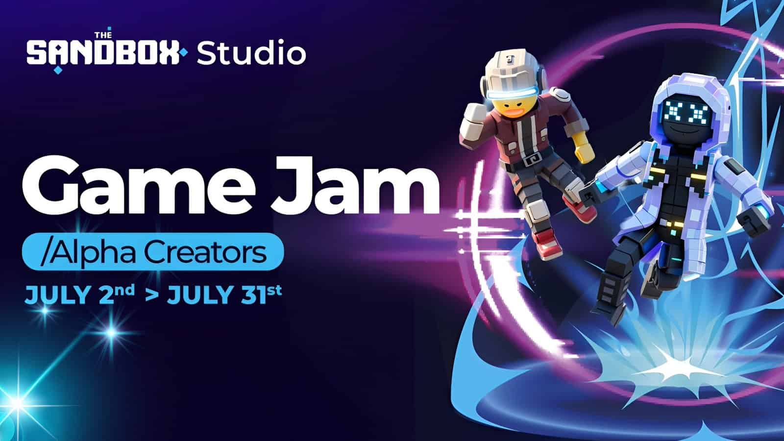 The Sandbox launches first Alpha Creators Game Jam with $5,000 prize The Sandbox launches first Alpha Creators Game Jam with $5,000 prize