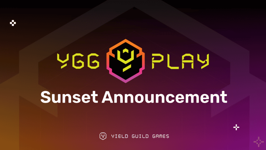 Yield Guild Games closes YGG Play publishing arm after casual gaming focus.