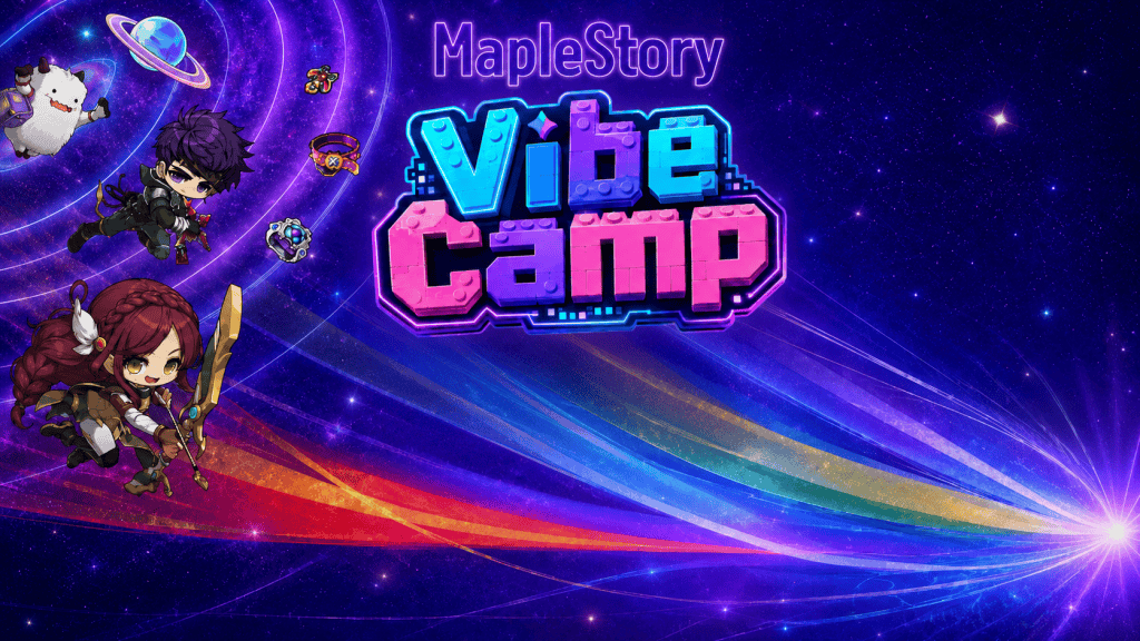 MapleStory Vibe Camp returns Aug. 18 with Verse8 MapleStory announces Vibe Camp winners, awarding $59,580 to 230 creators