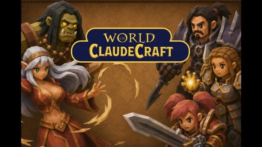 World of ClaudeCraft Steam listing goes live as AI MMO awaits approval