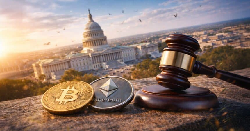 New CLARITY Act draft merges Senate versions and includes crypto ethics provision.
