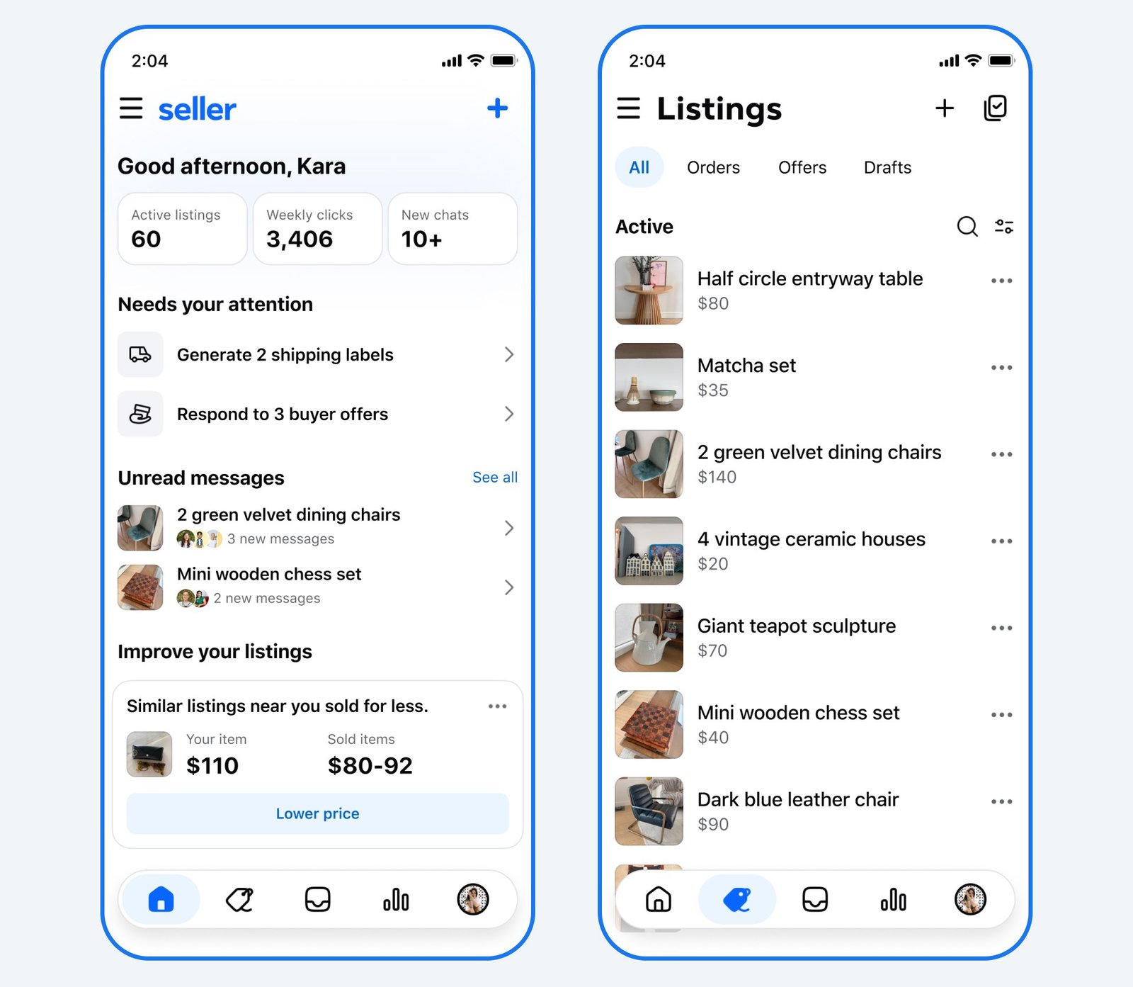 Meta's new dedicated Seller app.