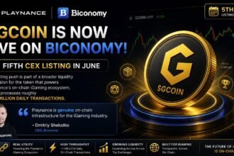 GCOIN lands on Biconomy as Playnance racks up five exchange listings in June