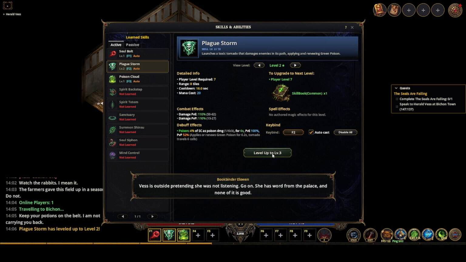 Ashen Throne gameplay screenshot 1 – MMO crypto game on Base