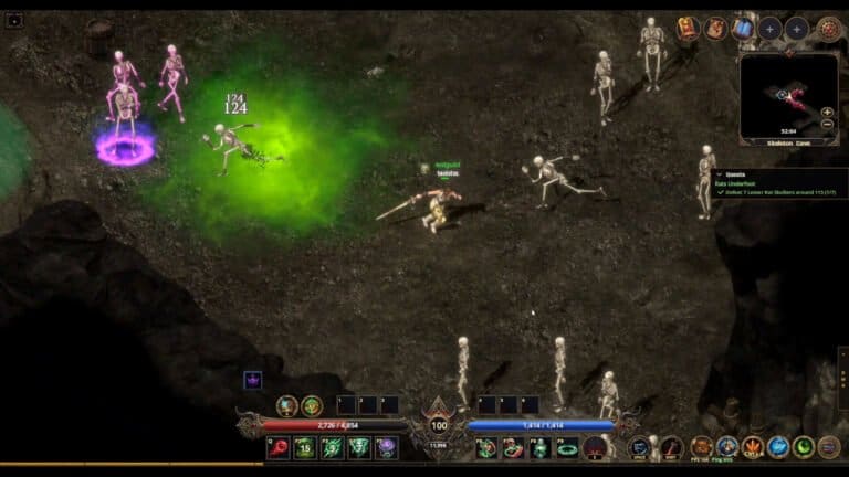 Ashen Throne gameplay screenshot 2 – MMO crypto game on Base
