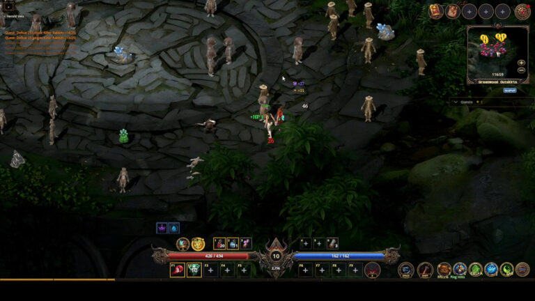 Ashen Throne gameplay screenshot 3 – MMO crypto game on Base