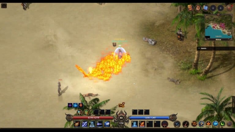 Ashen Throne gameplay screenshot 4 – MMO crypto game on Base