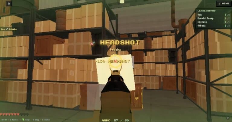 BlockStrike gameplay screenshot 3 – NFT Shooter Games crypto game on Solana