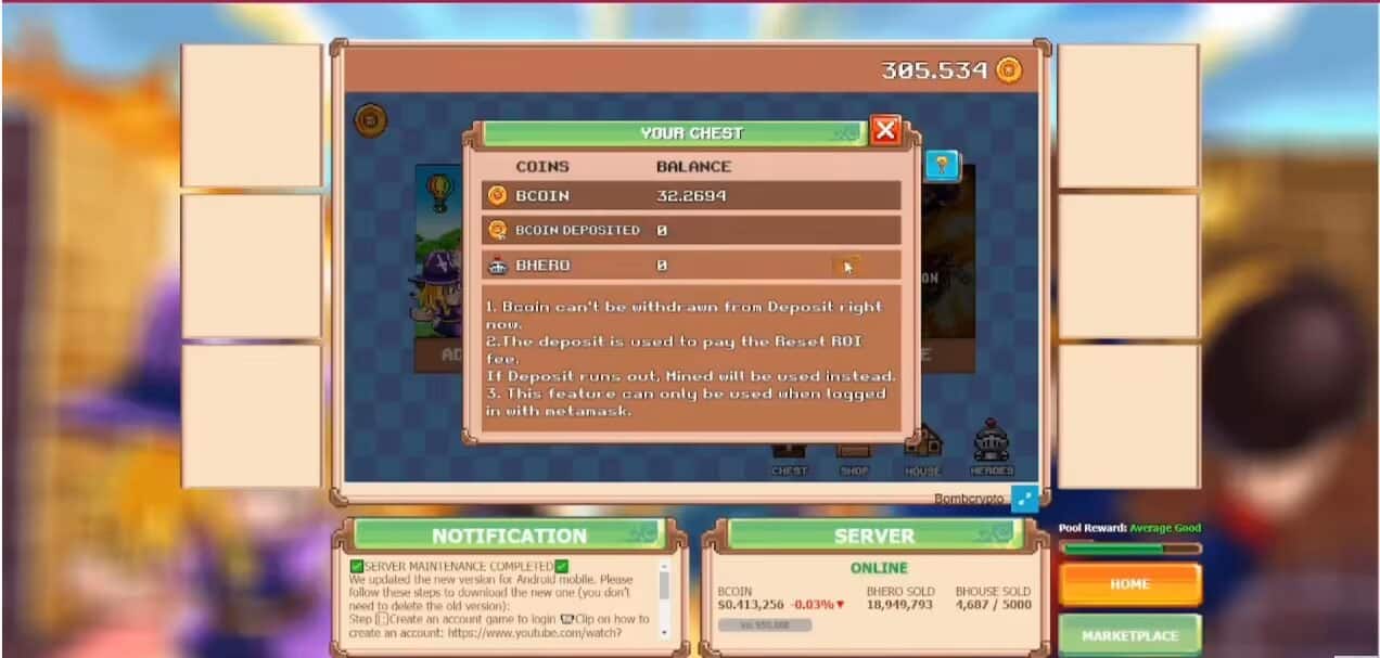 BombCrypto (BCOIN) gameplay screenshot 3 – Arcade crypto game on BNB Chain
