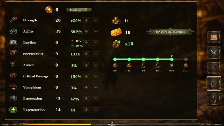 ChainSlash gameplay screenshot 4 – NFT Idle Games crypto game on Base