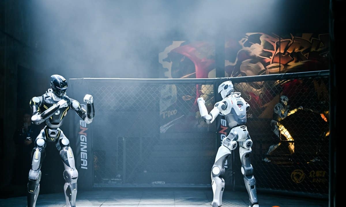 China's robot MMA 'world first' crowned a headless winner [2026]
