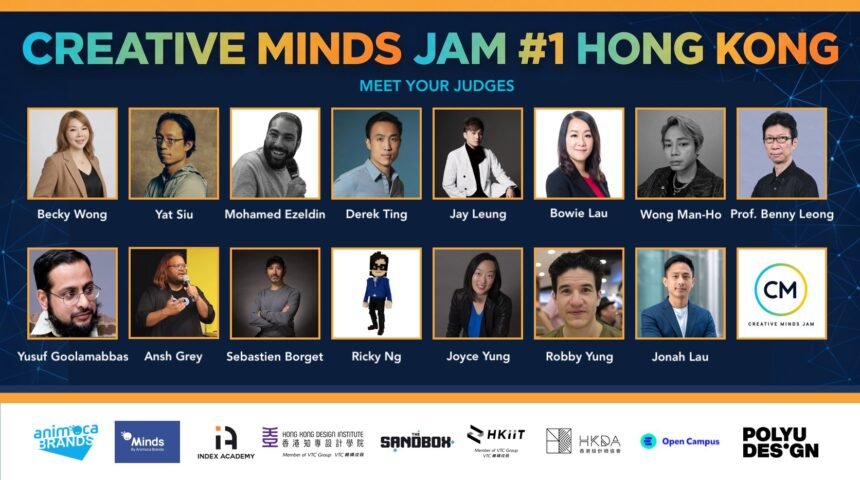 Creative Minds Jam hackathon with The Sandbox and Animoca's Minds