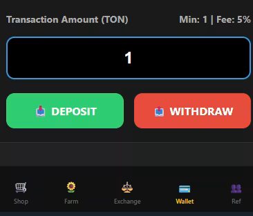 FarmerTON gameplay screenshot 1 – Casual crypto game on TON