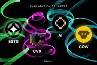 GalaSwap lists four more tokens as GalaChain listing pace holds