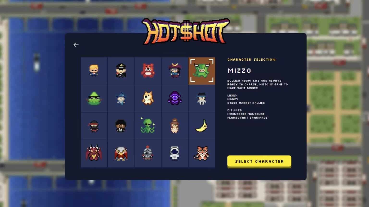 Hotshot gameplay screenshot 3 – MMO crypto game on Polygon