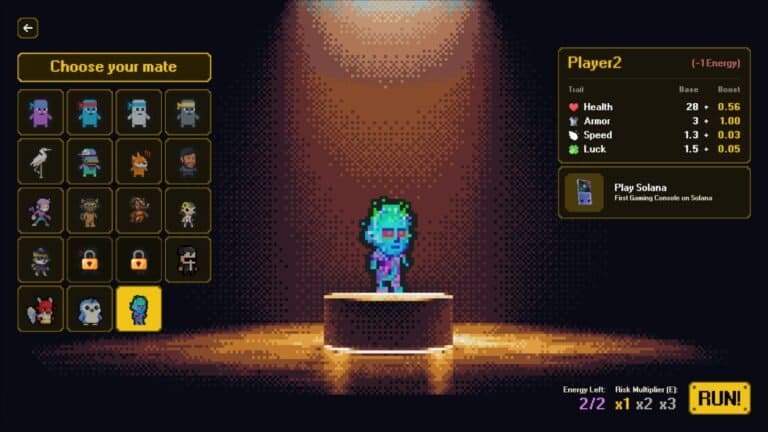 Mattle.fun gameplay screenshot 1 – Arcade crypto game on Solana