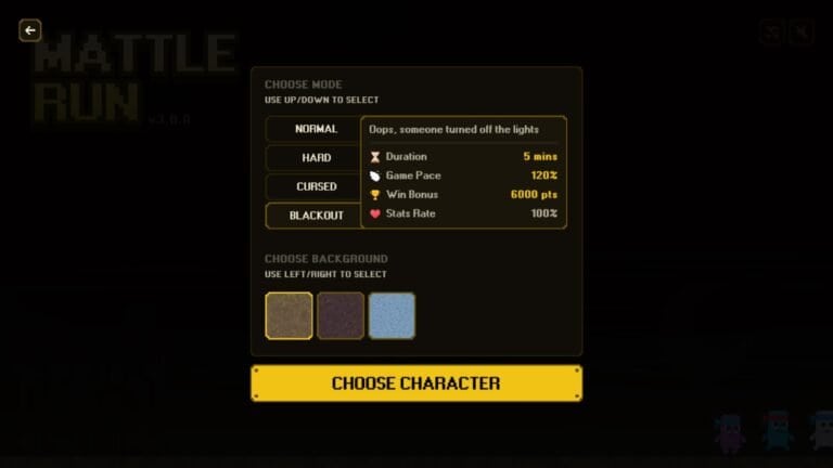 Mattle.fun gameplay screenshot 2 – Arcade crypto game on Solana
