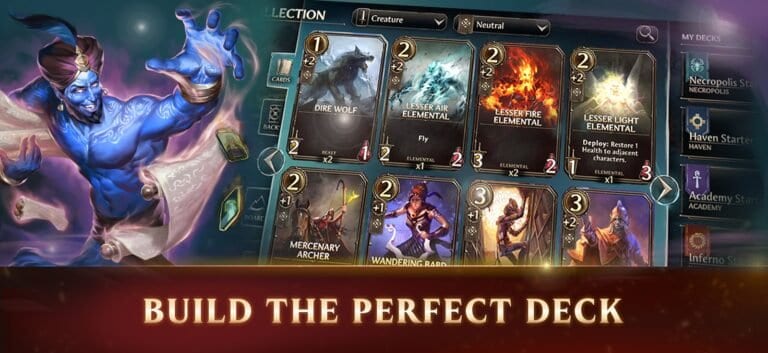 Might & Magic Fates TCG gameplay screenshot 2 – Card Games crypto game on Immutable X