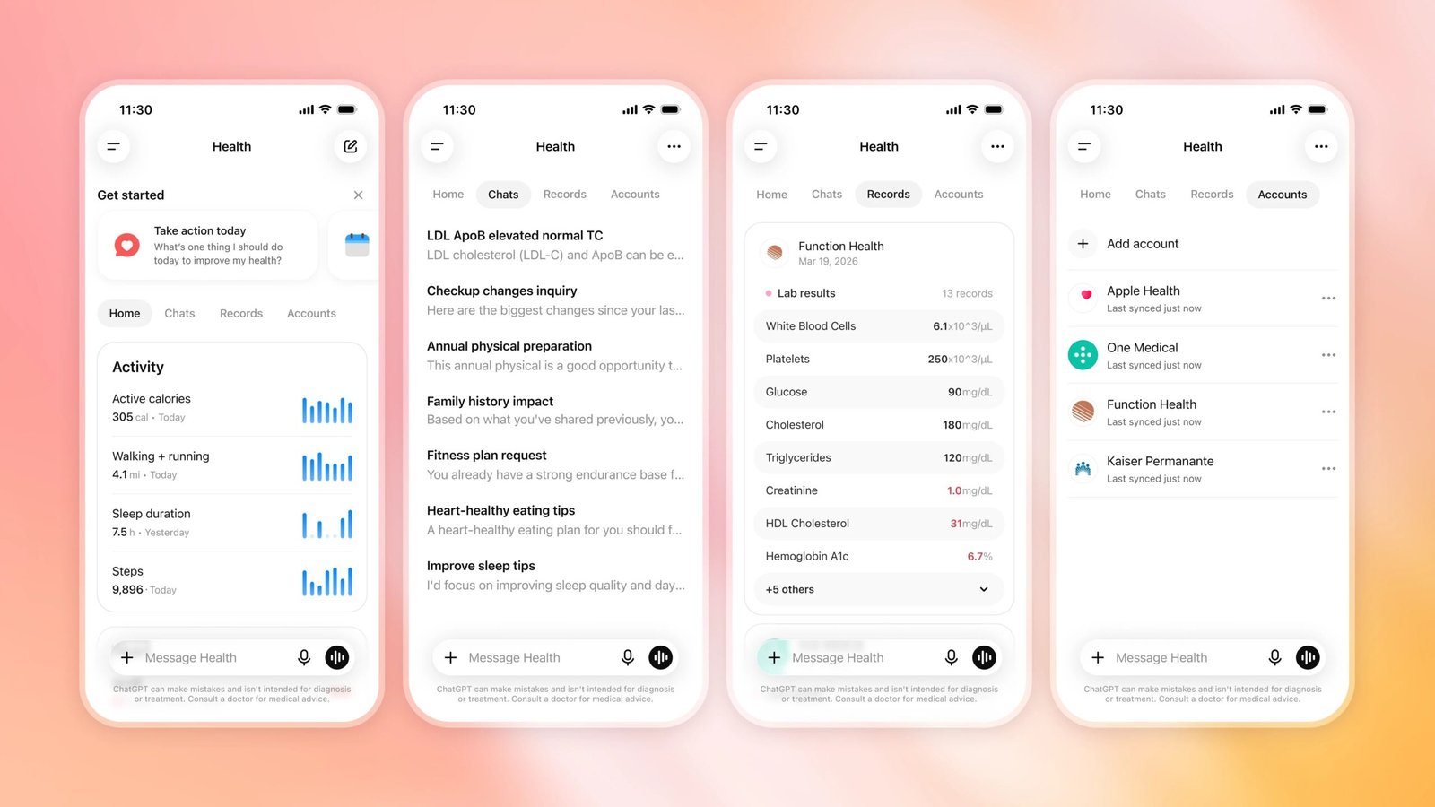 OpenAI says ChatGPT now out-reasons doctors. Its own health lead walked it back.