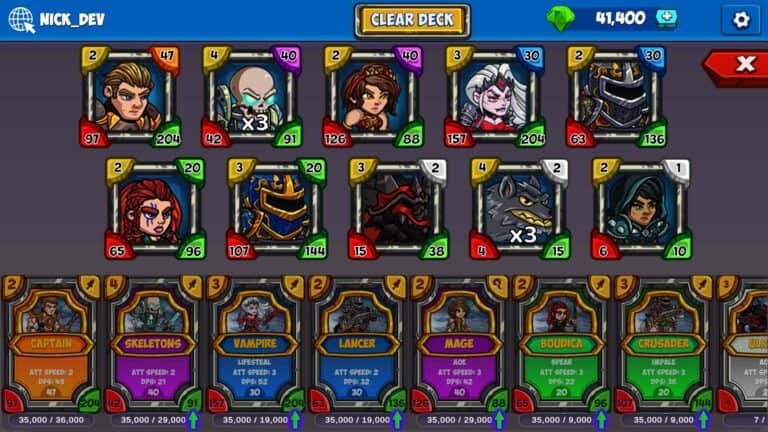 Royal Rampage gameplay screenshot 3 – Card Games crypto game on BNB Chain