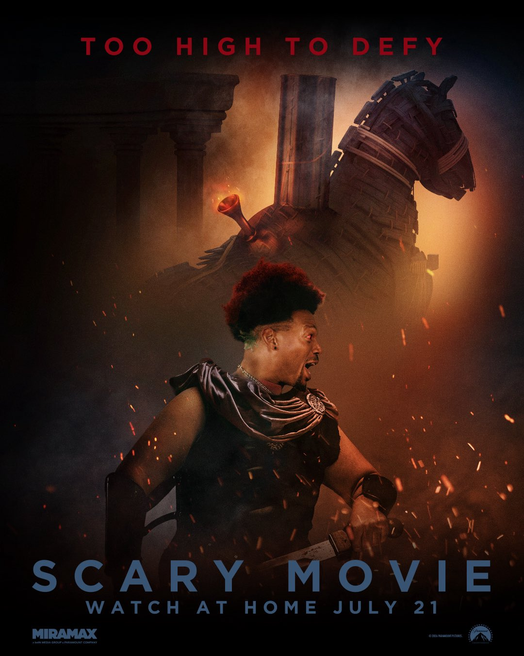 Scary Movie 6 just roasted Nolan's Odyssey with a poster