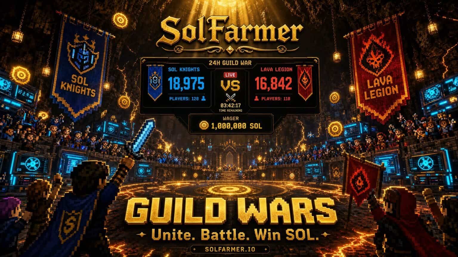 Solfarmer gameplay screenshot 4 – Mining crypto game on Solana